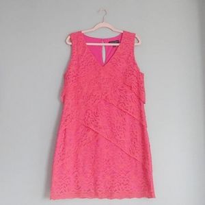 Laundry Layered Lace Dress